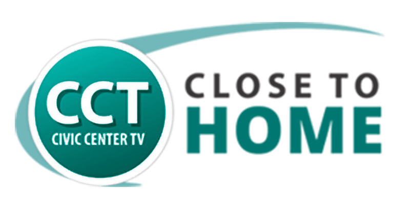 Civic Center TV Logo with clickable link to Civic Center TV website